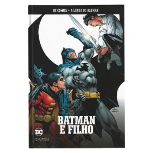1 HQ Batman e Filho Capa Dura A Lenda do Batman Eaglemoss
