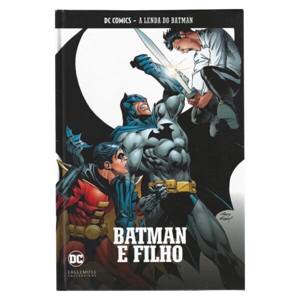 HQ Batman e Filho Capa Dura A Lenda do Batman Eaglemoss