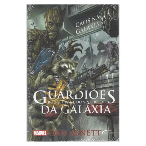 Livro Guardiões da Galáxia: Rocket Raccoon & Groot Dan Abnett Novo