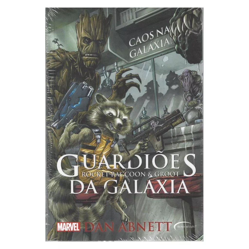 Livro Guardiões da Galáxia: Rocket Raccoon & Groot Dan Abnett Novo