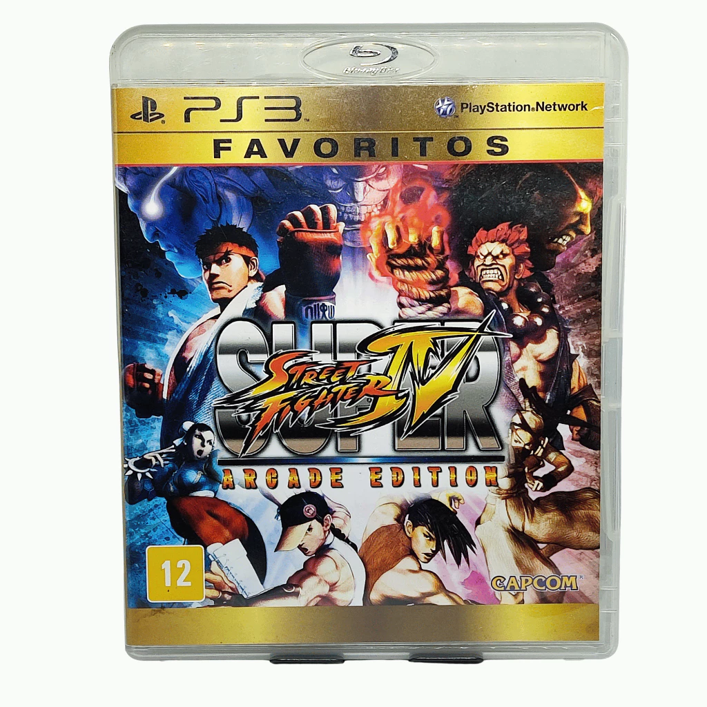 Super Street Fighter IV Arcade Edition PS3 Usado Mídia Física