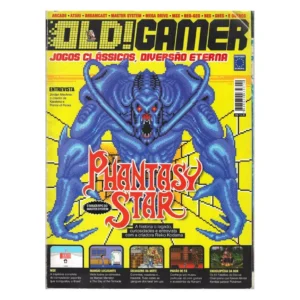 br-11134207-820lc-mqdcdvfv3sw3f8 Revista Old Gamer Edição 02 Phantasy Star & Master System Retrô Usada