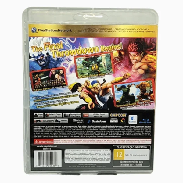 br-11134207-820ld-mpweatqjfkeb25 Super Street Fighter IV Arcade Edition PS3 Usado Mídia Física