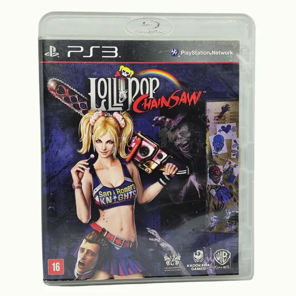 Lollipop Chainsaw PS3 Usado Raro Completo Mídia Física Original