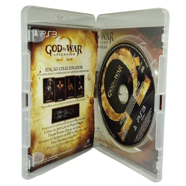 br-11134207-820lg-mpwc017y2xhe79 God of War Ascension PS3 Usado Mídia Física Original com Encarte