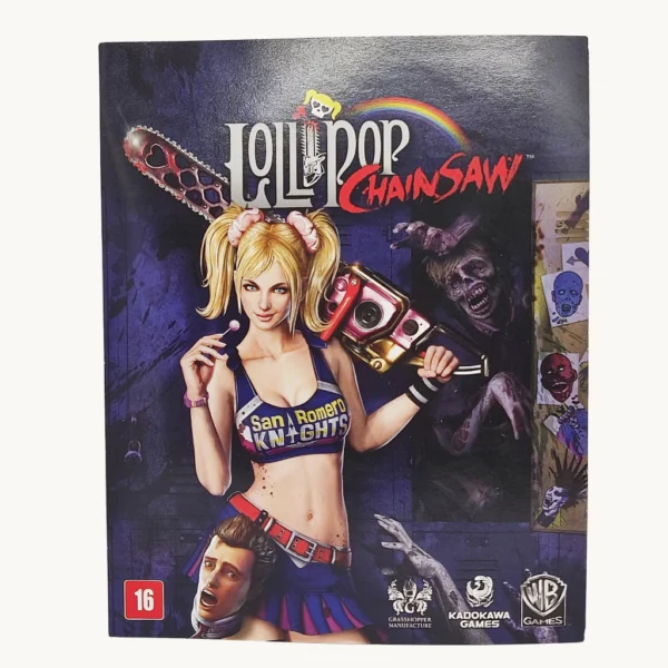 Lollipop Chainsaw PS3 Usado Raro Completo Mídia Física Original