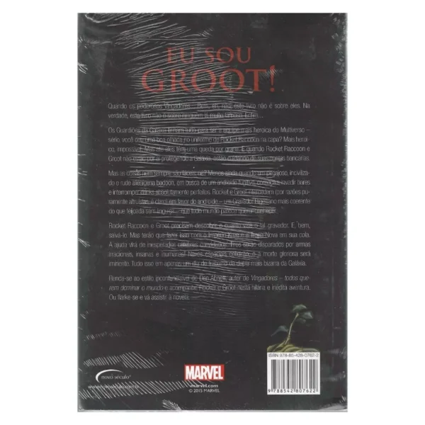 Livro Guardiões da Galáxia: Rocket Raccoon & Groot Dan Abnett Novo