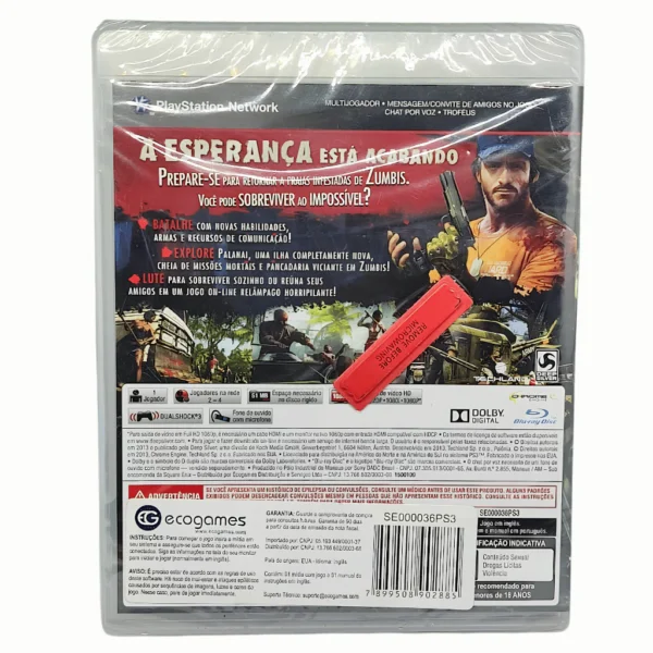 br-11134207-820lo-mpmsjgnc2scifb Dead Island: Riptide PS3 Novo Lacrado Mídia Física Original Raro
