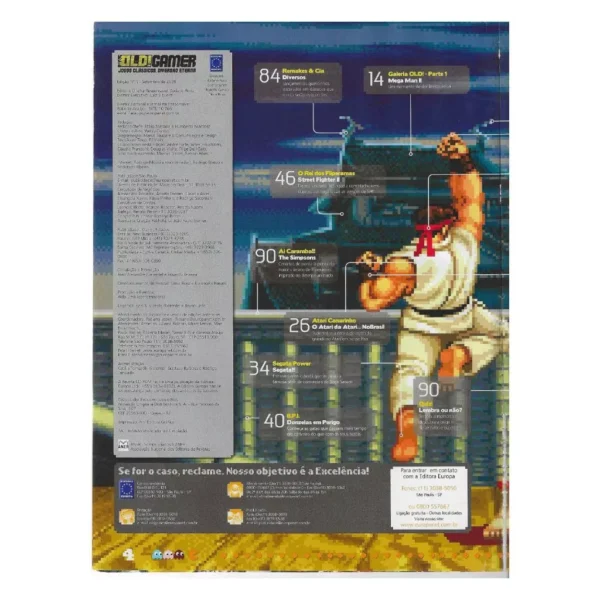 br-11134207-820ls-mqdcdvfv0zr73e Revista Old Gamer Edição 01 Michael Jackson Moonwalker Retrô Usada