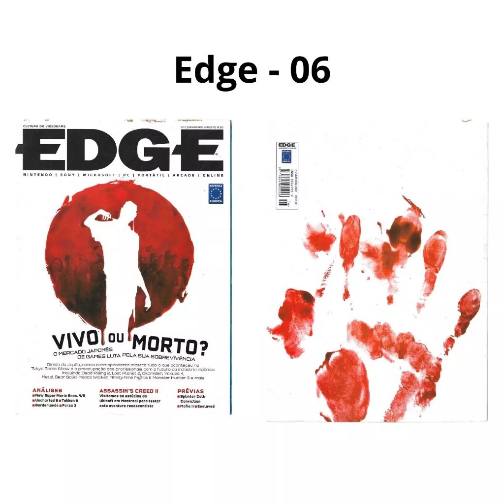 Revista Edge Brasil Edição 06 Retrô Videogame
