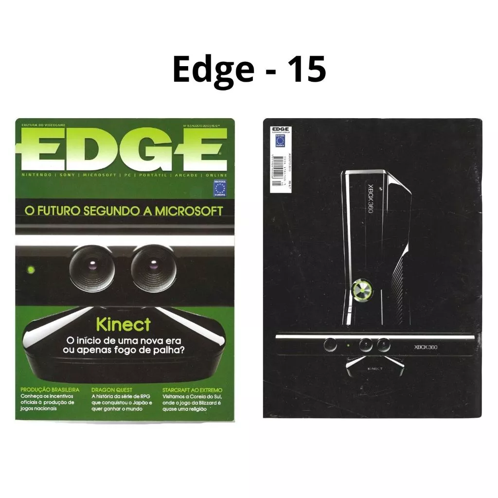 Revista Edge Brasil Edição 15 Retrô Videogame