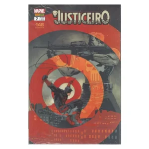 br-11134207-820ly-mqw6w952mgp12f HQ Justiceiro Nº 7 Panini Marvel Frank Castle Novo Lacrado