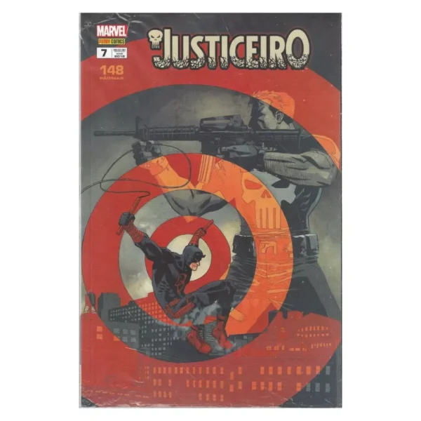 HQ Justiceiro Nº 7 Panini Marvel Frank Castle Novo Lacrado