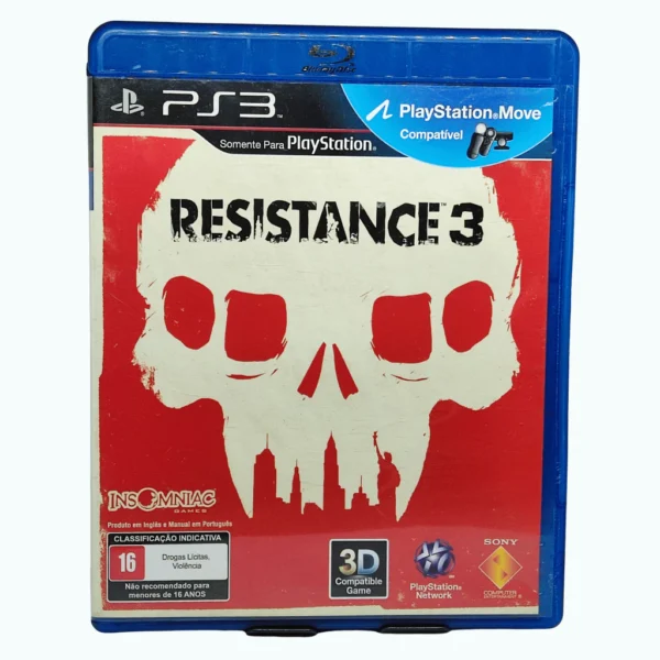 Resistance 3 PS3 Usado Completo Mídia Física Original PlayStation 3
