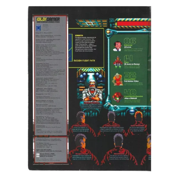 br-11134207-820m6-mqde40zrq58g7d Revista Old Gamer Edição 03 Jogos de Nave & Donkey Kong Retrô Usada