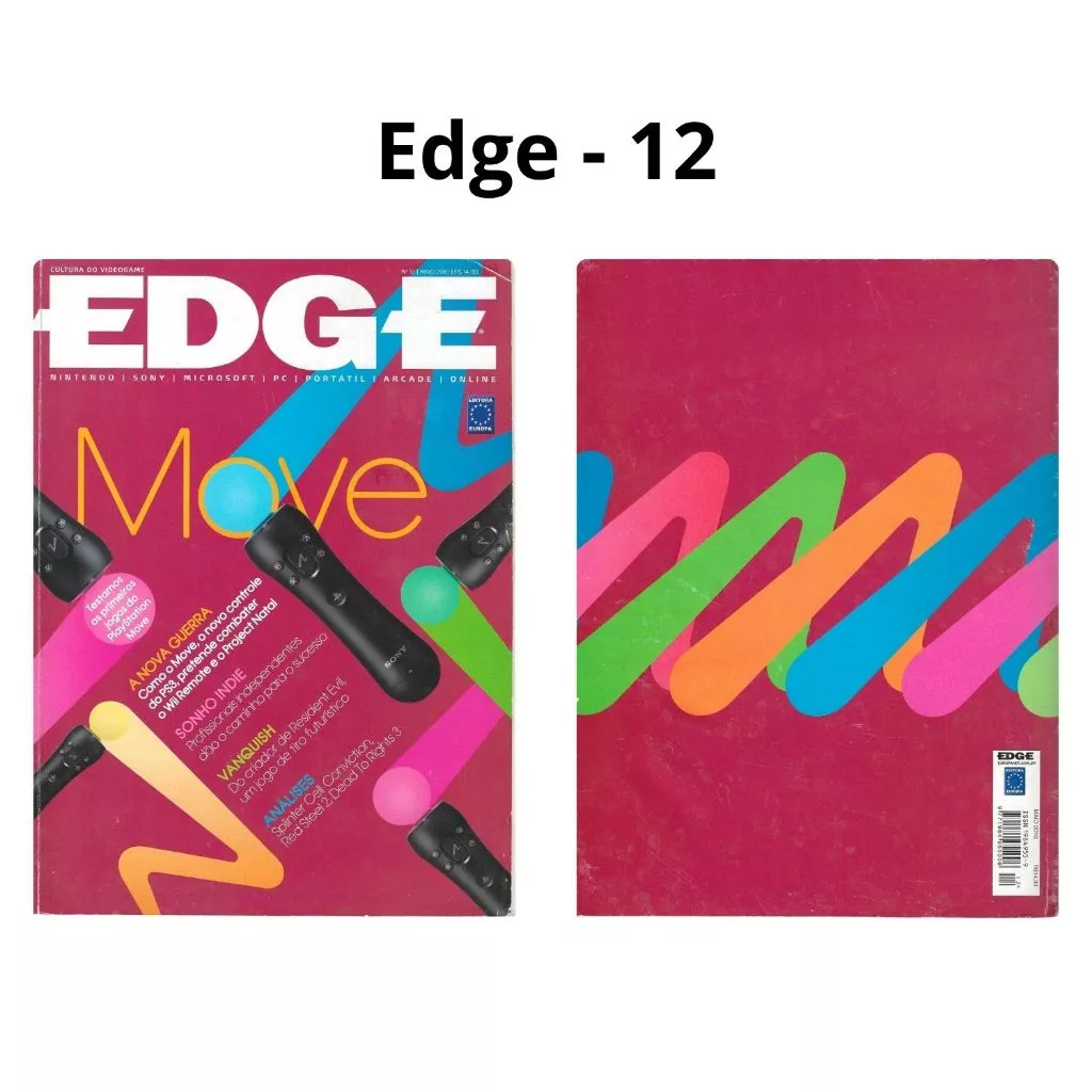 Revista Edge Brasil Edição 12 Retrô Videogame