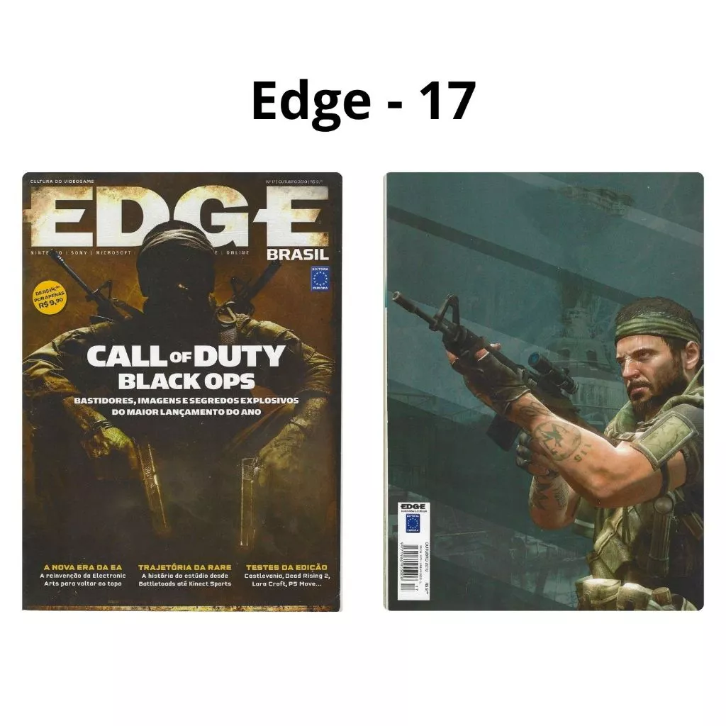 Revista Edge Brasil Edição 17 Retrô Videogame