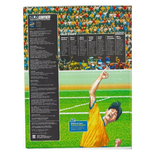 br-11134207-820mb-mqdcdvfvc8ara2 Revista Old Gamer Edição 07 Arcades & Sega Saturn Retrô Usada