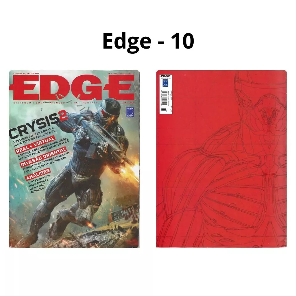 Revista Edge Brasil Edição 10 Retrô Videogame