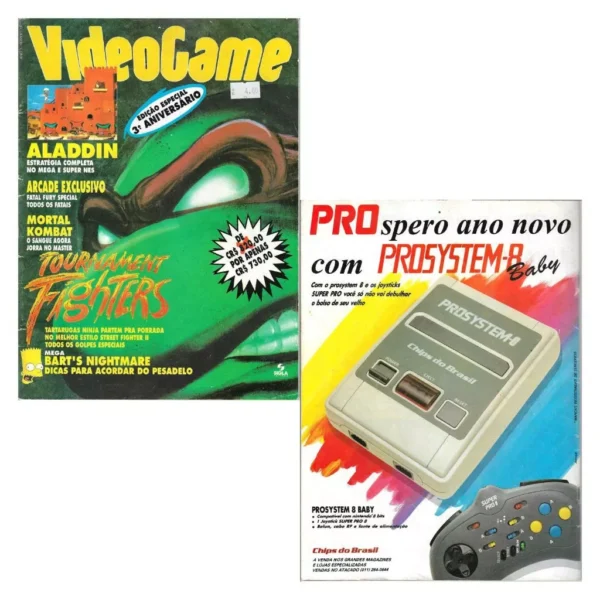 br-11134207-820mc-mqqjhdqqkzr628 Revista VideoGame Nº 33 Retrô Anos 90 Coleção