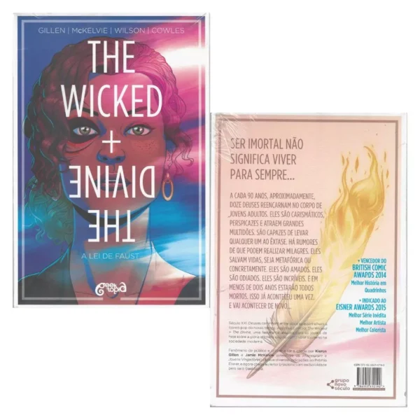 br-11134207-820me-mqw0p4osakuf8b HQ The Wicked + The Divine Vol. 1: A Lei de Faust Novo Lacrado