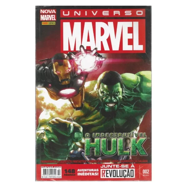 HQ Universo Marvel Nº 02 Nova Marvel Panini Novo Lacrado