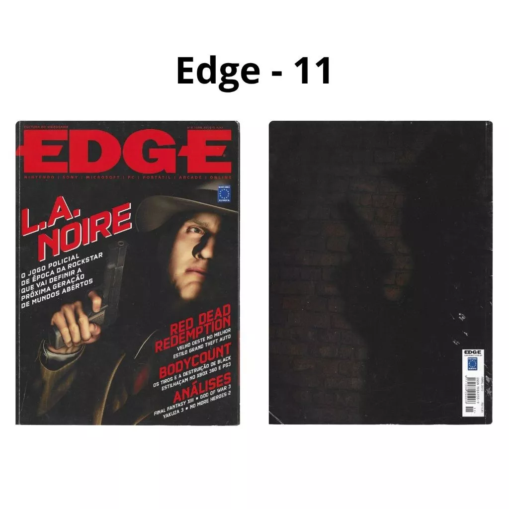 Revista Edge Brasil Edição 11 Retrô Videogame